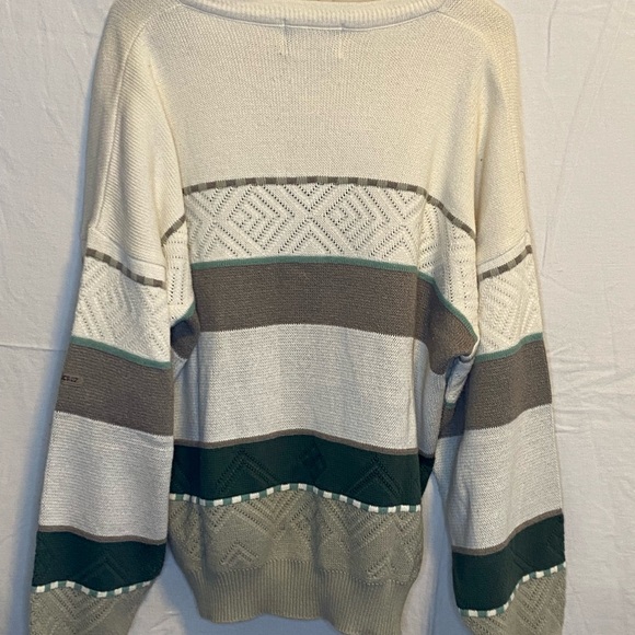 Porto Cruz Vintage 80s Sweater V-neck Purple Size Large - Picture 6 of 7